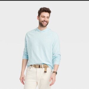 Long sleeve hooded T